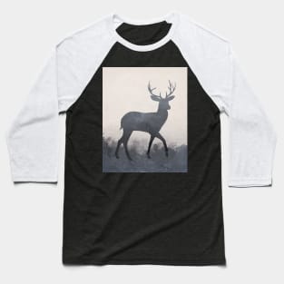 Silhouette Stag II Baseball T-Shirt